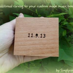 Additional Carving For Your Custom Made Music..